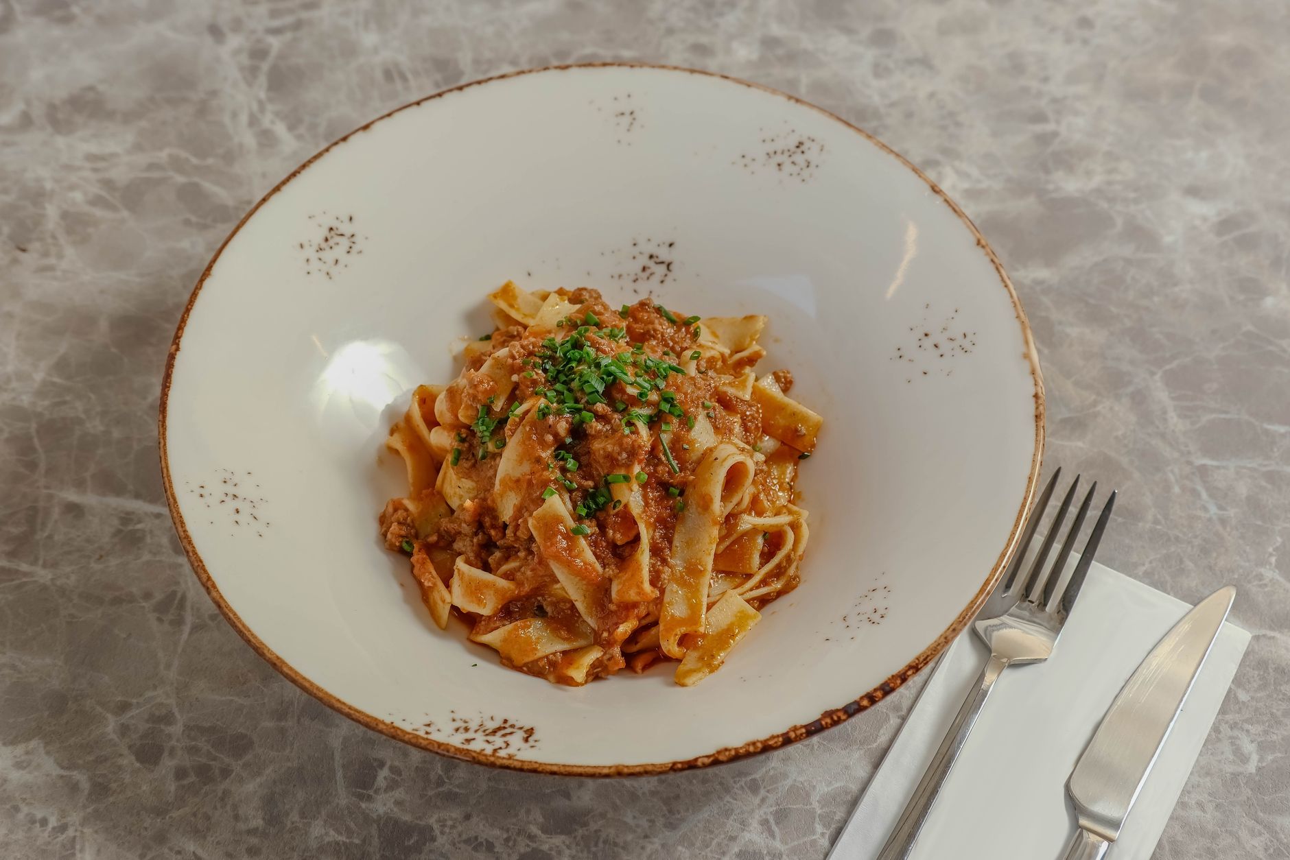 Tagliatelle al ragù