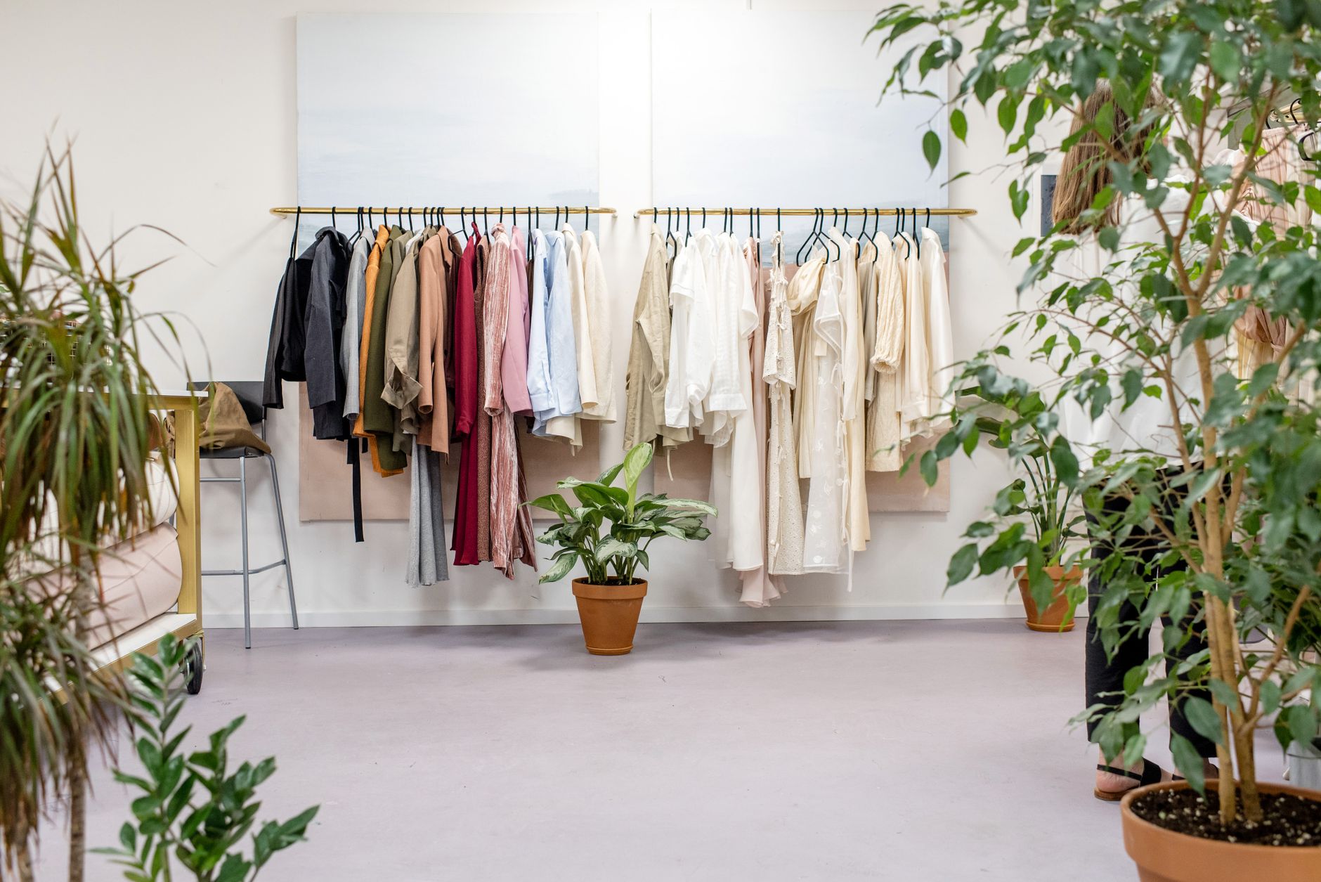 Knitwear wall